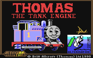Thomas the Tank Engine Title Screen